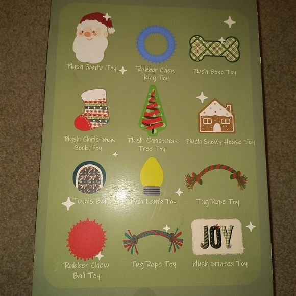 Heart to Tail Holiday Dog Toy Calendar Home Decor Christmas Advent Seasonal - Picture 5 of 5